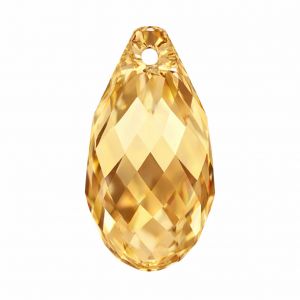 Goutte en cristal 17,0 x 8,5 mm Crystal Golden Shadow - 6010 MM 17,0 x 8,5 GSHA