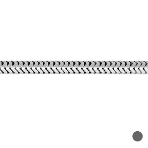 Chaine au metre - serpent souple*argent 925*CSTD 1,2 mm