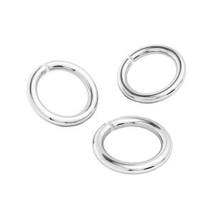 Argent anneaux ouverts - KC 0,95x3,9 mm