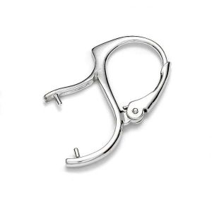 Dormeuses pour les pendentifs Swarovski et perles - BA 14 12x25 mm