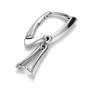 Support dormeuses argent - BA 27 11x26 mm