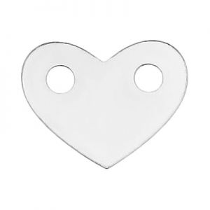 Cœur pendentif LK-0025 - 0,50 12x15,1 mm