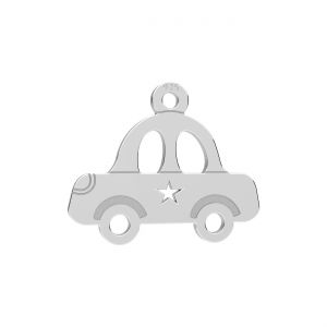  Pendentif voiture de police*argent 925*LK-0417 - 05 12x14,5 mm