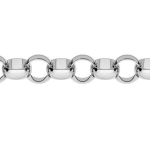 Rolo cha&icirc;ne en argent sterling en m&egrave;tres, ROLO 055 F: 3,30