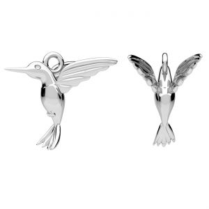 Colibri pendentif, argent 925*ODL-00058 14,5x15 mm