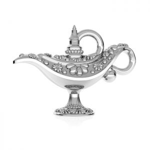 La lampe d'Aladin pendentif - ODL-00112 9x13,5 mm