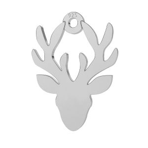 Cerf pendentif, LK-0600 - 0,50