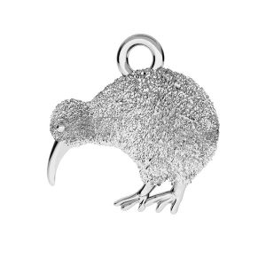 D'oiseaux Kiwi pendentif - ODL-00144 12x13 mm