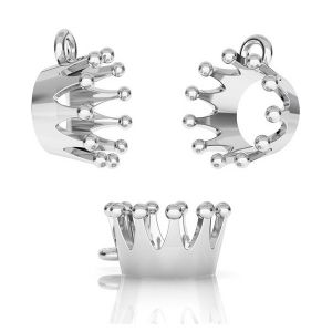 Couronne pendentif ODL-00183 11,5x14,5 mm