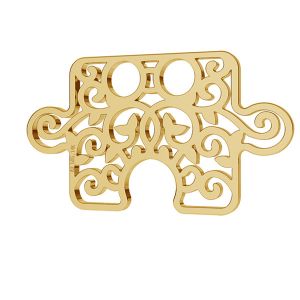 Puzzle or pendentif 14K or LKZ-00005 - 0,30 mm