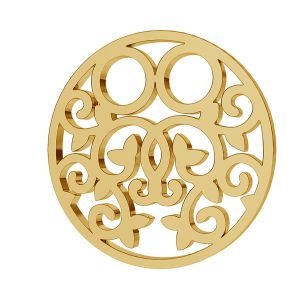 Rond or pendentif 14K or LKZ-00007 - 0,30 mm