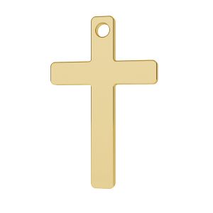 Crucifix pendentif or 14K or LKZ-00026 - 0,30 mm