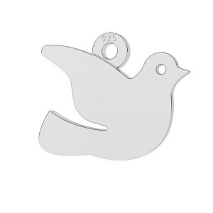 Pigeon pendentif, LK-0685 - 0,50 9,5x12,9 mm