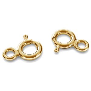 Fermoirs rond or 14K or AMZ 5,0 TNMP