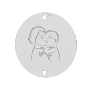 Mère et enfant pendentif, LK-1280 - 0,50