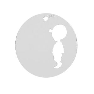 Enfant, garcon pendentif, LK-1292 - 0,50
