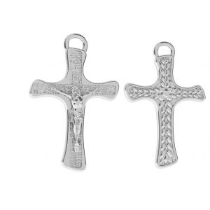 Crucifix pendentif, argent 925, ODL-00323