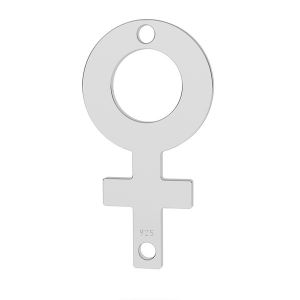 Symbole de la femme pendentif, argent 925, LK-1309 - 0,60