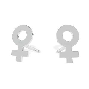 Symbole de la femme boucles d'oreilles, LK-1310 - 0,50 - KLS
