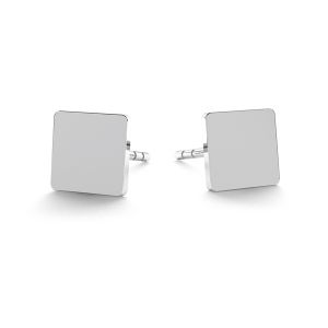 Diamant boucles d'oreilles, argent 925, LK-0617 KLS - 0,50