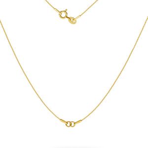 Collier base SG-CHAIN 3 - (20+20 cm) AU 585 14K
