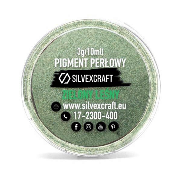 Pigment perlé - vert, 3 g