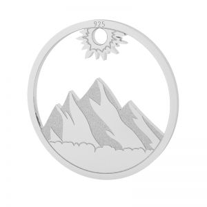 Montagne bouclier pendentif, LKM-2131