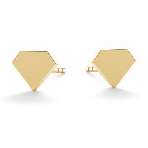 Triangle d'oreilles or 14K LKZ-00935 KLS - 0,30 mm