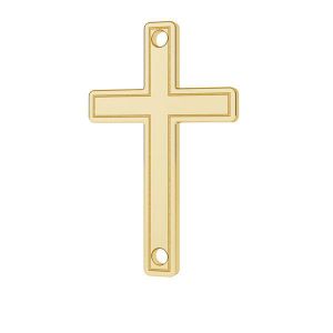 Crucifix pendentif or 14K or LKZ-00028 - 0,30 mm