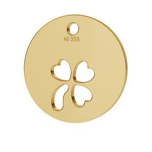 Trèfle pendentif*or 333*LKZ8K-30009 - 0,30 9,5x9,5 mm