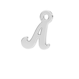 Lettre A pendentif*argent 925*LK-0076 - 0,50 7,1x9 mm