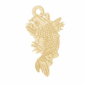 Poisson Koi pendentif*or 585*LKZ14K-50090 - 0,30 10,6x19,2 mm