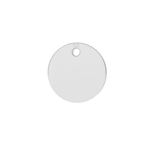 Rond pendentif argent, LKM-2799 - 0,33 8x8 mm