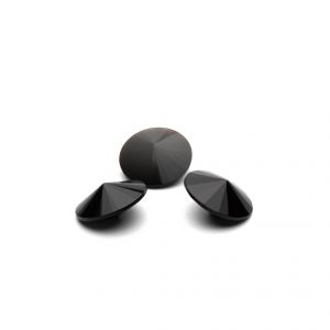 Onyx noir 12 mm, pierre semi-précieuse 