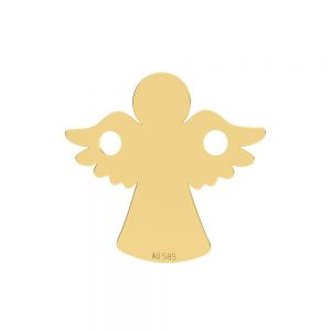 Ange pendentif*or 585*LKZ14K-50095 - 0,30 13x13 mm