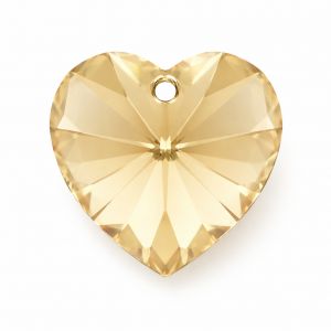 Pendentif en cristal en forme de coeur 18,0 x 17,5 mm - 6202 MM 18,0 x 17,5 CRYSTAL GS