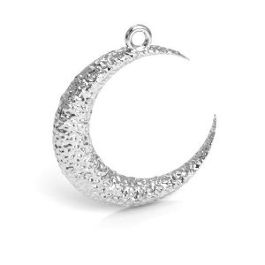 Lune pendentif argent 925, CON 1 E-PENDANT 660 18x22 mm