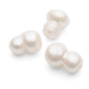 Cacahuètes perles naturelles 20 mm, GAVBARI PEARLS