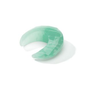 Pendentif LUNE amazonite 20 MM GAVBARI, pierre semi-pr&eacute;cieuse