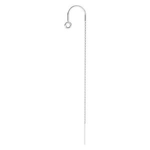 Boucle d'oreille en chaîne KLA-43 73 mm