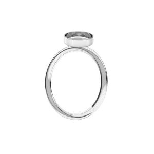 Bague ronde, argent 925, RING FMG-R - 2,10 6x17,4 mm
