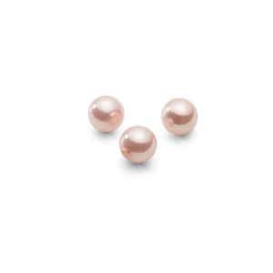 Rond perles rose naturelles 6 mm 1H, GAVBARI PEARLS