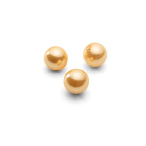 Rond doré perles naturelles 8 mm 2H, GAVBARI PEARLS
