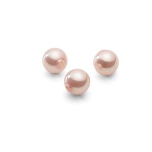 Rond perles naturelles rose 8 mm 2H, GAVBARI PEARLS