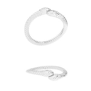 Serpent pendentif - serti de pierres*argent 925*OWS-00117 24x24 mm