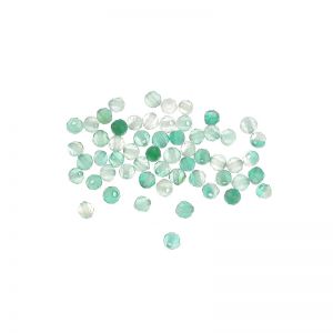 Onyx vert pierre de perles rondes 2 MM GAVBARI, pierre semi-précieuse 