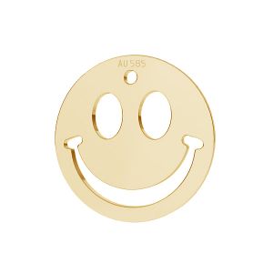 Sourire pendentif *or 585*LKZ14K-50128 - 0,30 15x15 mm