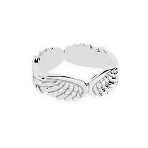 Ailes bague, argent 925, RING OWS-00102 5,5x18,9 mm S (11,13,15)
