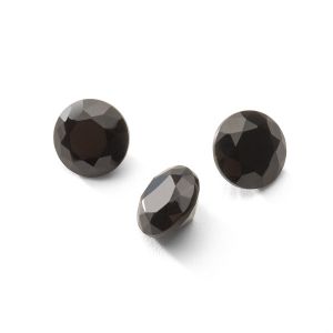 Pierre ronde, onyx noir 5 mm, GAVBARI pierre semi-précieuse 