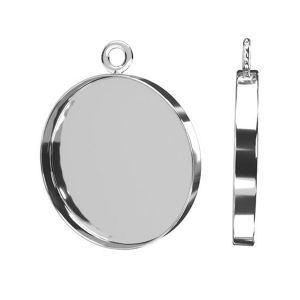 Pendentif*argent 925*CON1 FMG-R 2,7x18 mm